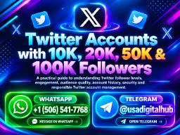 Where to Buy Old Twitter Accounts at Affordable Prices