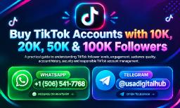Top 5 Trusted Sites to Safely Buy TikTok Accounts