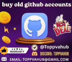 Top 450 Sites to Buy Old and New GitHub Accounts