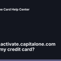 how-do-i-activatecapitalonecom-activate-my-credit-card-capital-one-card-help-center